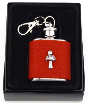 Herbys Mini - Flachmann "Glückspilz"